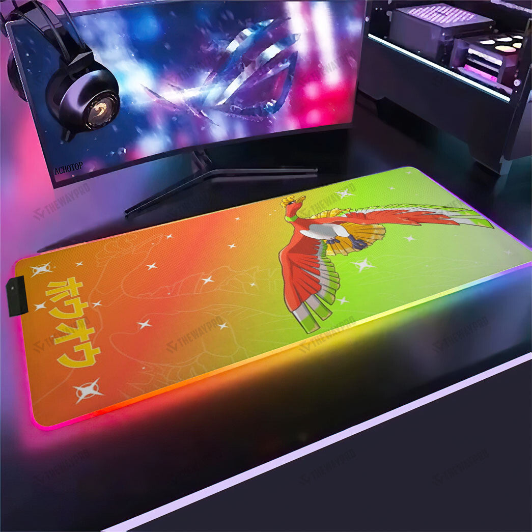 Ho-oh Custom Led Mousepad
