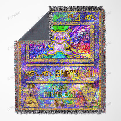 Ancient Mewtwo Custom Woven Blanket