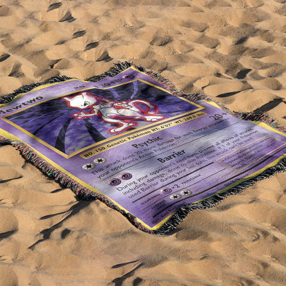Mewtwo Custom Woven Blanket