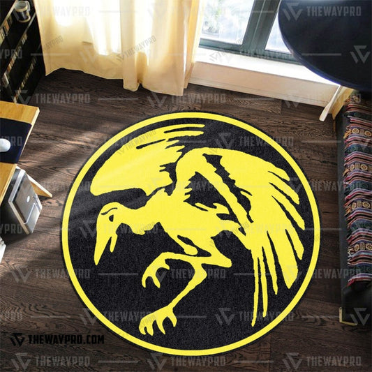 Mighty Morphin Power Rangers The Crane Custom Round Carpet S/ 23.5X23.5 Bo01032113