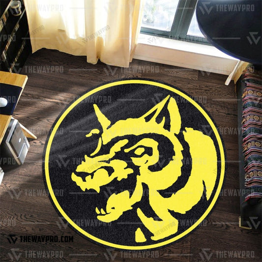 Mighty Morphin Power Rangers The Wolf Custom Round Carpet S/ 23.5X23.5 Bo0103218