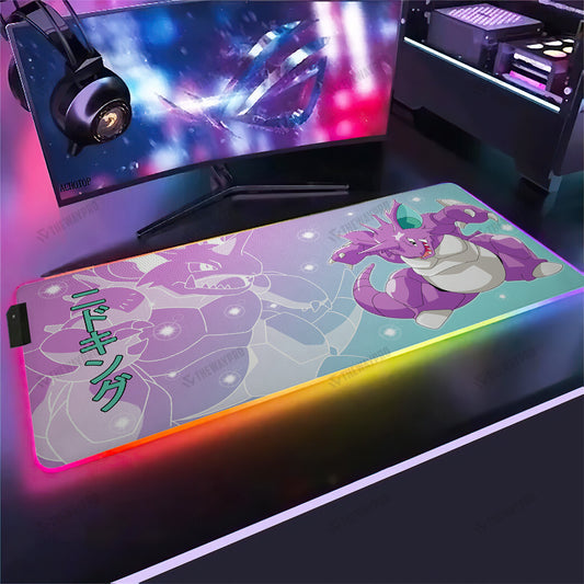 Nidoking Custom Led Mousepad