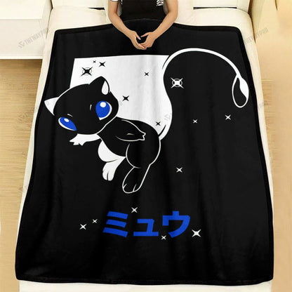 Anime Mew Soft Blanket