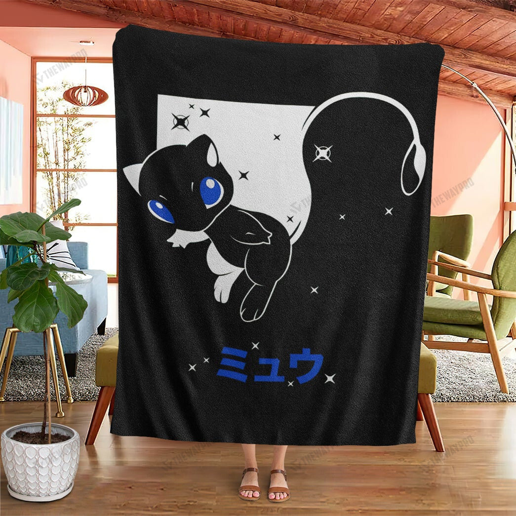 Anime Mew Soft Blanket
