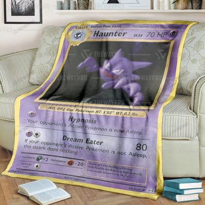 Anime Haunter Custom Soft Blanket