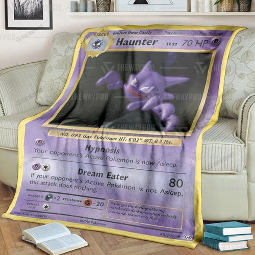 Anime Haunter Custom Soft Blanket