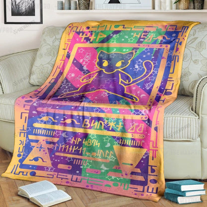Anime Ancient Mew Custom Soft Blanket