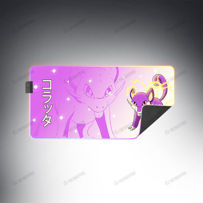Rattata Custom Led Mousepad
