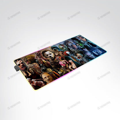Halloween Horror Movies Custom Led Mousepad
