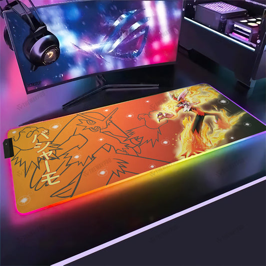 Blaziken Custom Led Mousepad