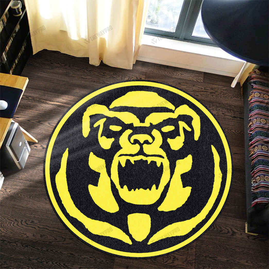 Mighty Morphin Power Rangers The Bear Custom Round Carpet