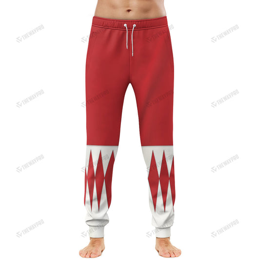 Mighty Morphin Red Power Rangers Custom Sweatpants