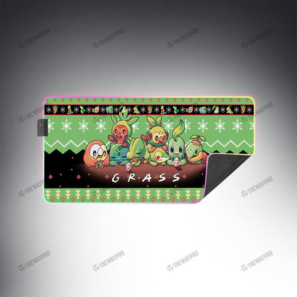 Grass Type Custom Led Mousepad