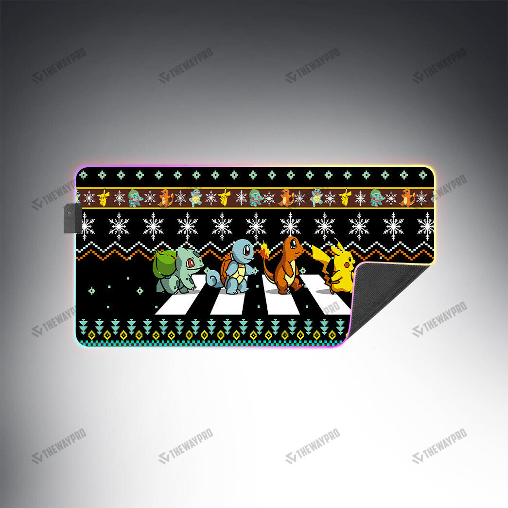 Street Crossing Custom Led Mousepad