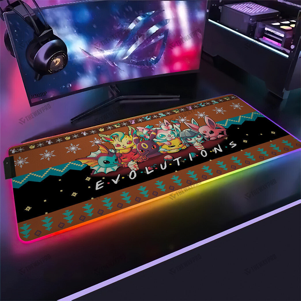 Eevee Evolution Custom Led Mousepad