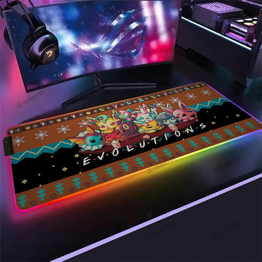 Eevee Evolution Custom Led Mousepad