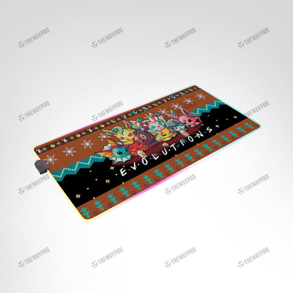 Eevee Evolution Custom Led Mousepad