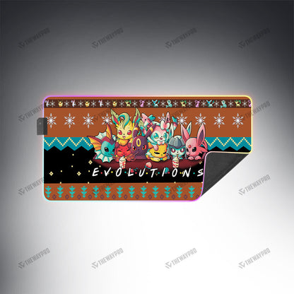 Eevee Evolution Custom Led Mousepad