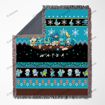 Water Custom Woven Blanket