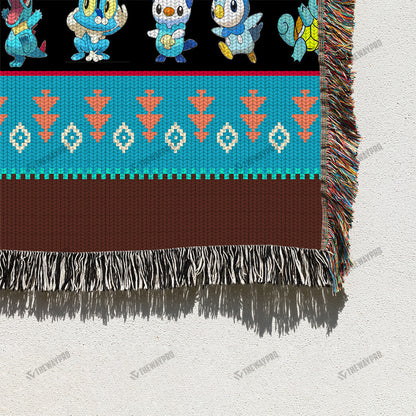 Water Custom Woven Blanket