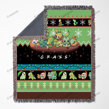 Grass Custom Woven Blanket