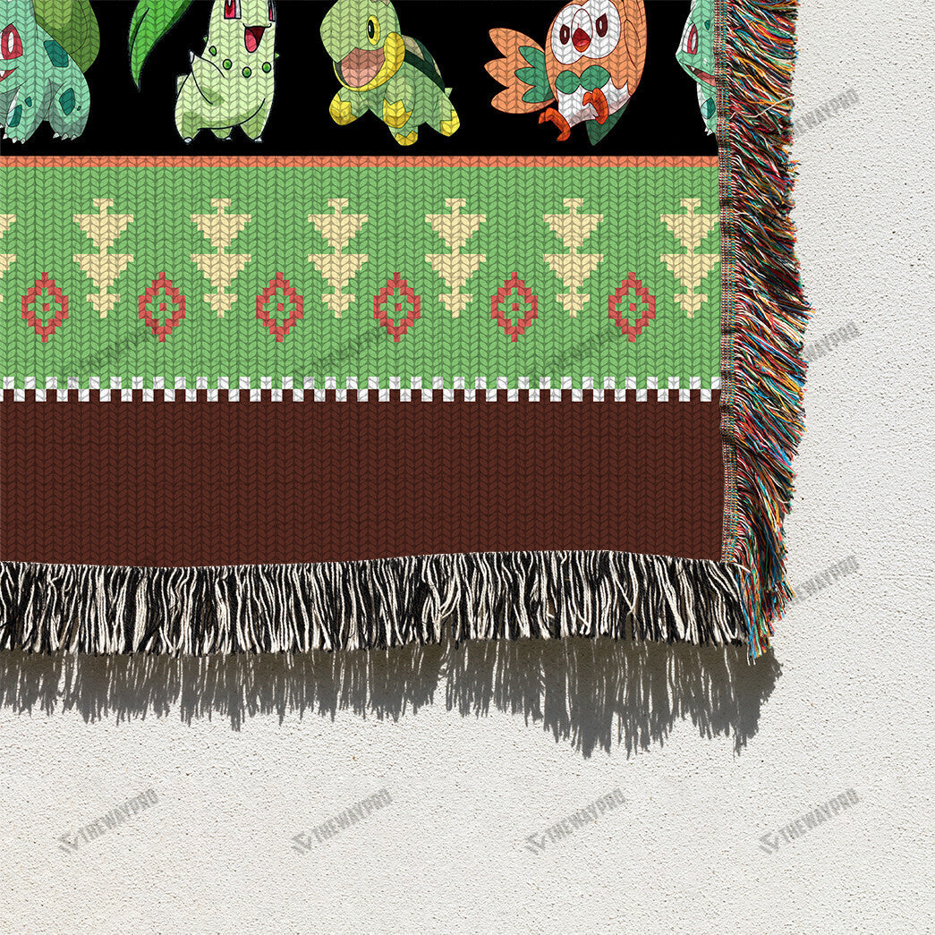 Grass Custom Woven Blanket