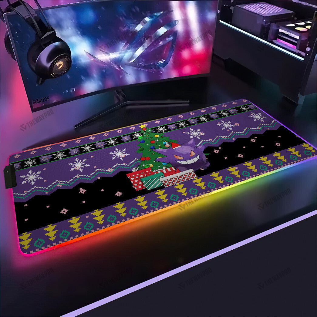 Gengar Custom Led Mousepad