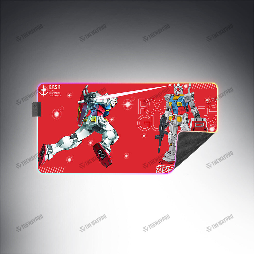 Gundam Mercado Custom Led Mousepad