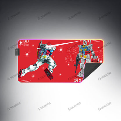 Gundam Mercado Custom Led Mousepad
