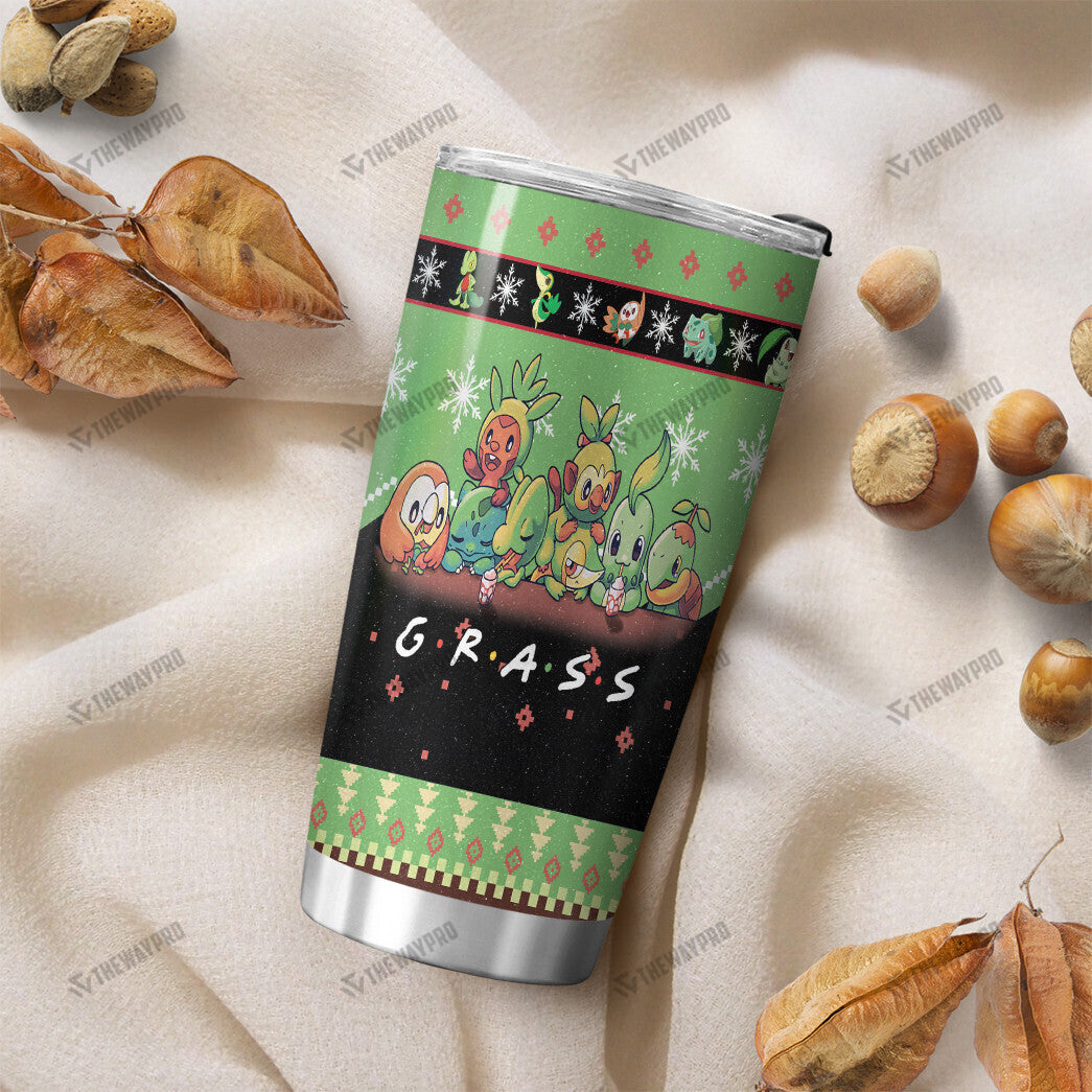Grass Type Custom Tumbler