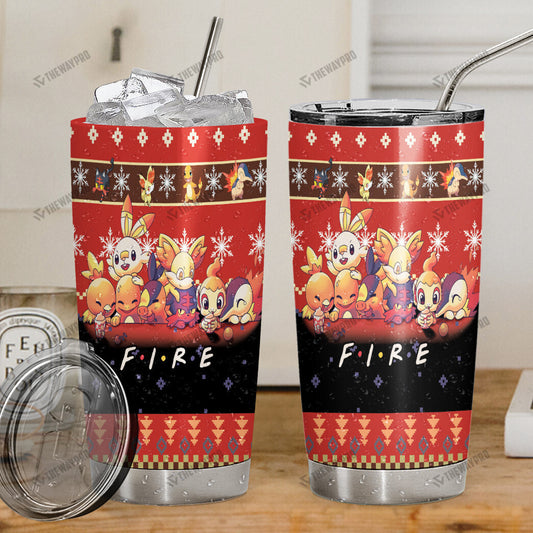Fire Type Custom Tumbler