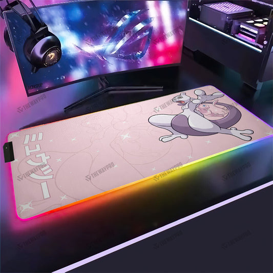 Mewtwo Custom Led Mousepad