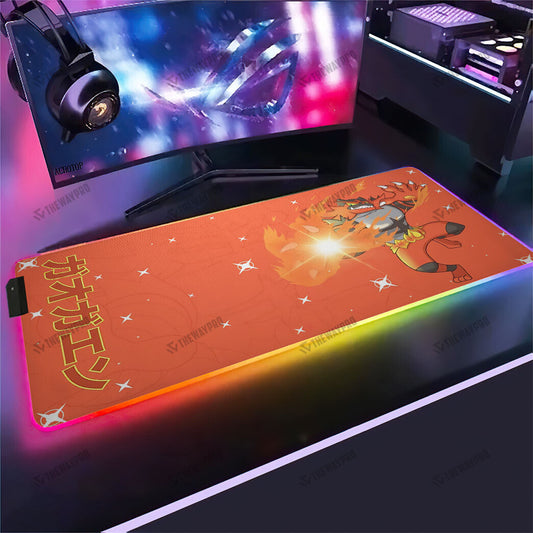 Incineroar Custom Led Mousepad