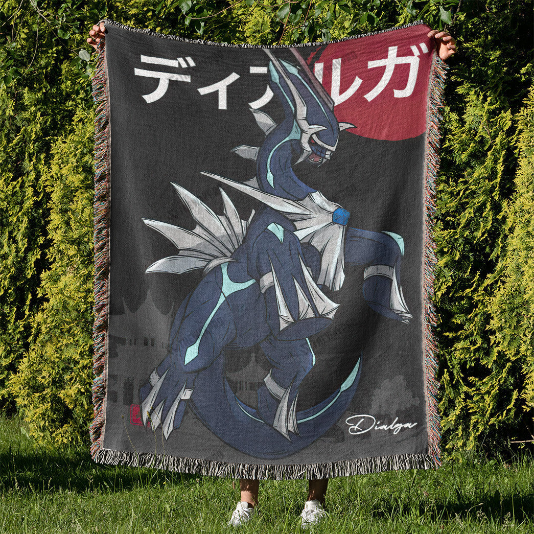 Dialga Custom Woven Blanket