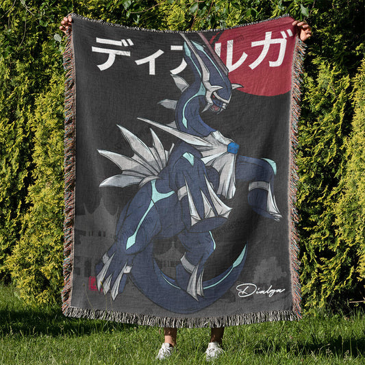 Dialga Custom Woven Blanket