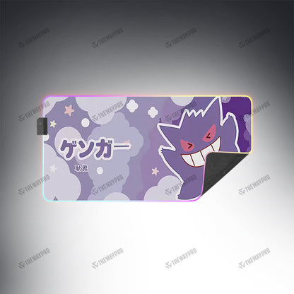 Gengar Custom Led Mousepad