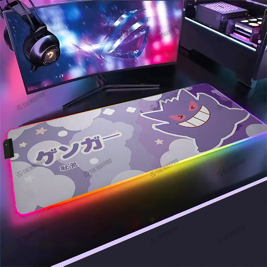 Gengar Custom Led Mousepad