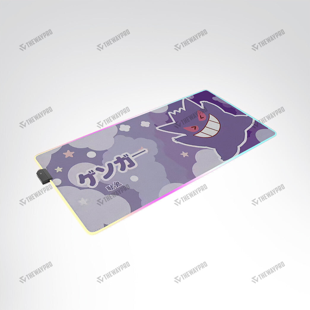 Gengar Custom Led Mousepad