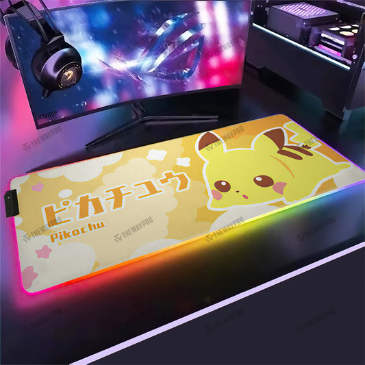 Pikachu Custom Led Mousepad