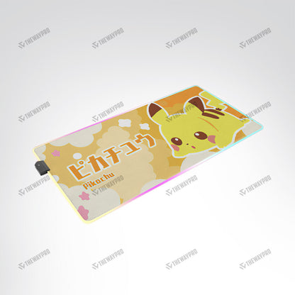 Pikachu Custom Led Mousepad