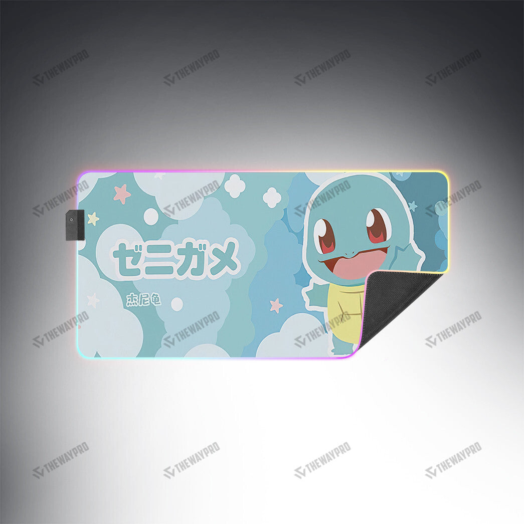 Squirtle Custom Led Mousepad