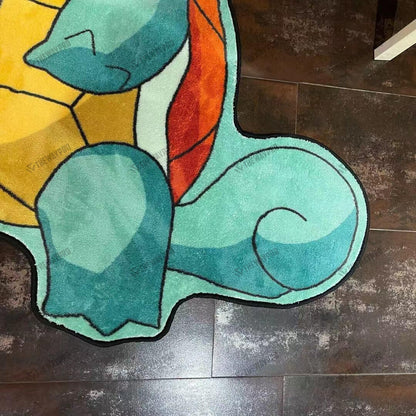 Squirtle Charmander Custom Shape Rug