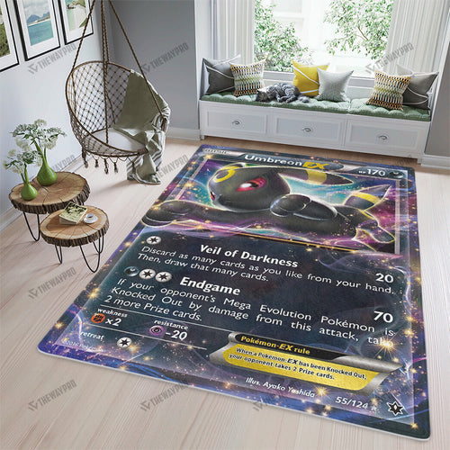 Umbreon-EX Fates Collide Custom Rug