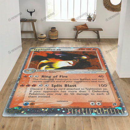 Typhlosion EX Custom Rug