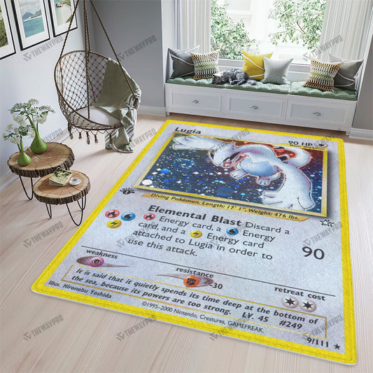 Lugia Custom Rug
