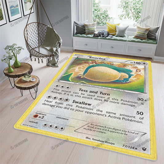 Snorlax Custom Rug