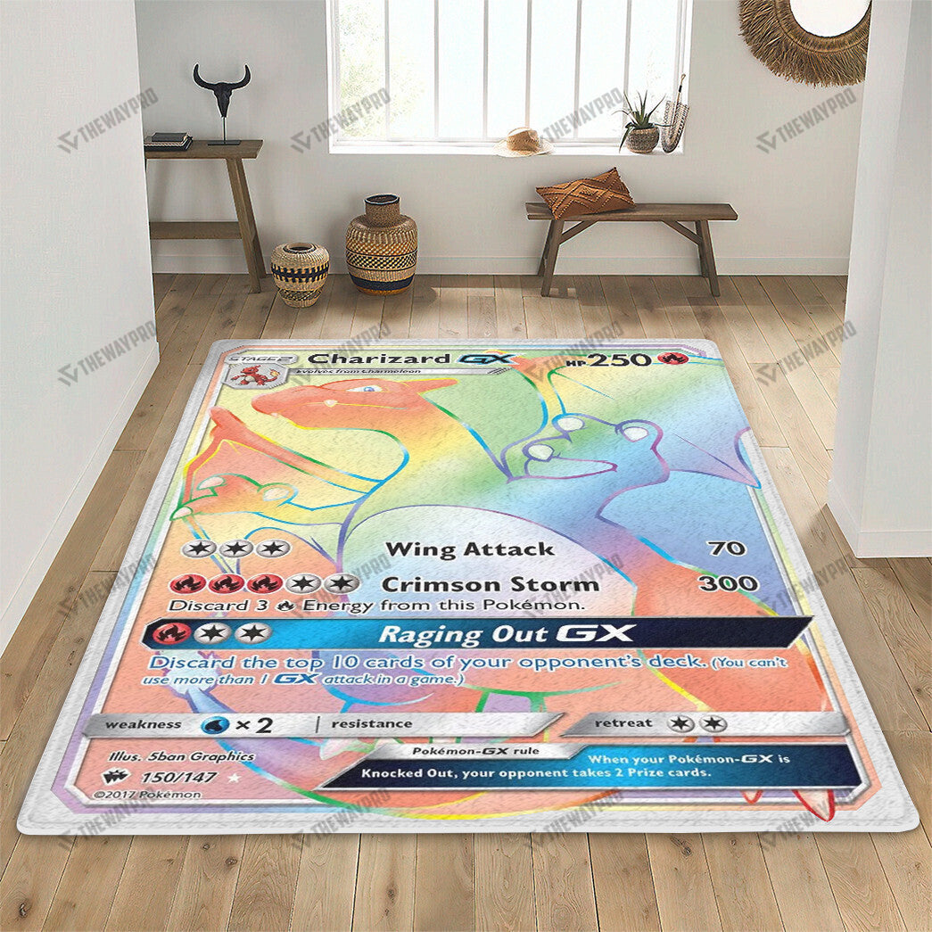 Charizard-GX Custom Rug