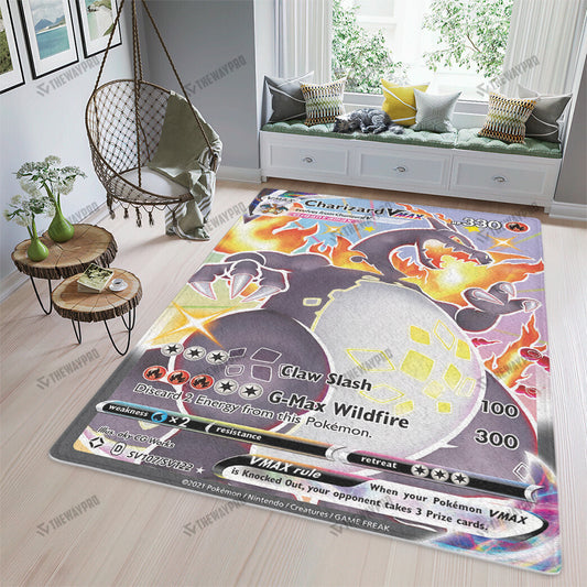 Charizard VMAX Shining Fates Custom Rug
