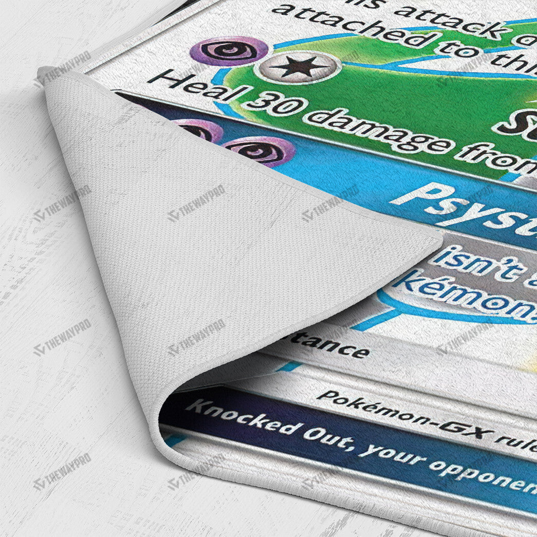 Mewtwo Shining Legends Custom Rug