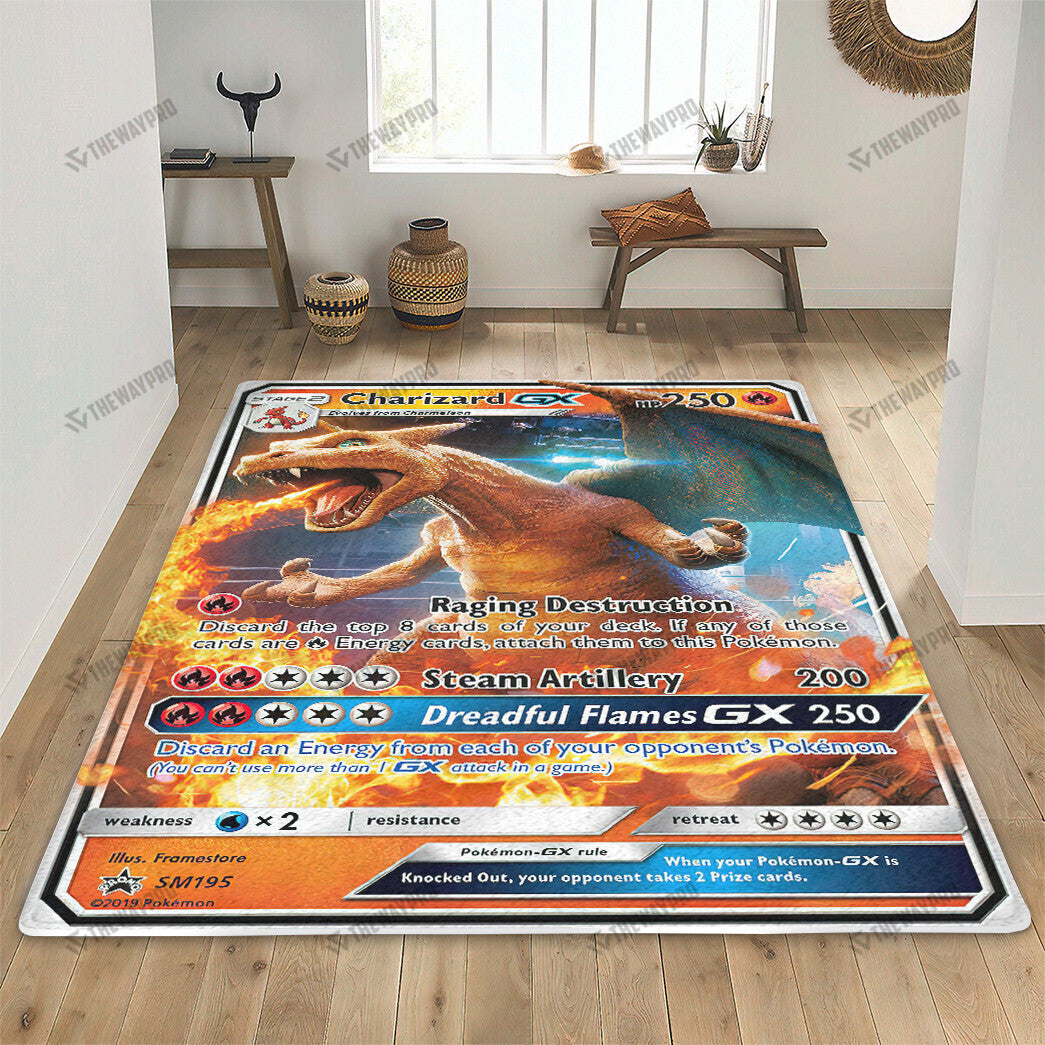 Charizard GX Custom Rug